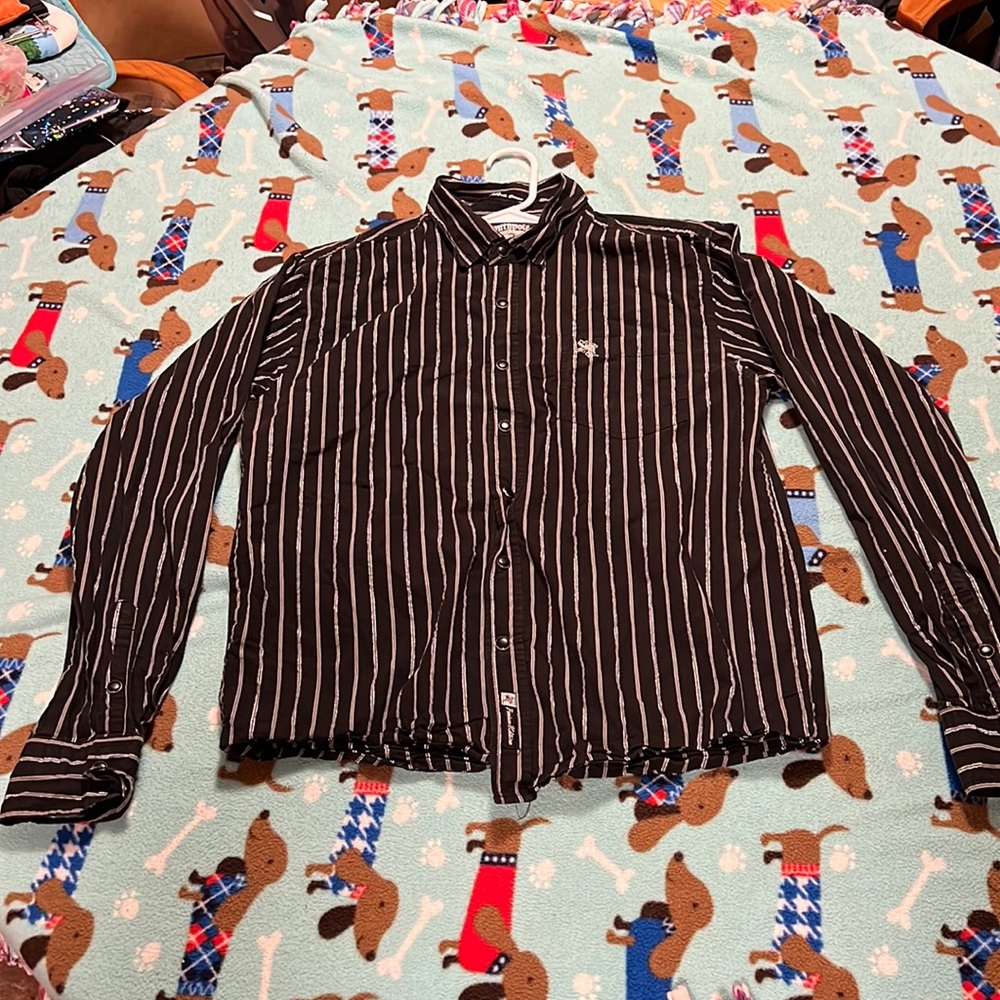 South Pole - large men’s dress shirt (snap buttons)